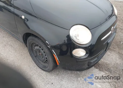 2012 Fiat 500 Pop from USA, damaged, VIN 3C3CFFAR7CT117176